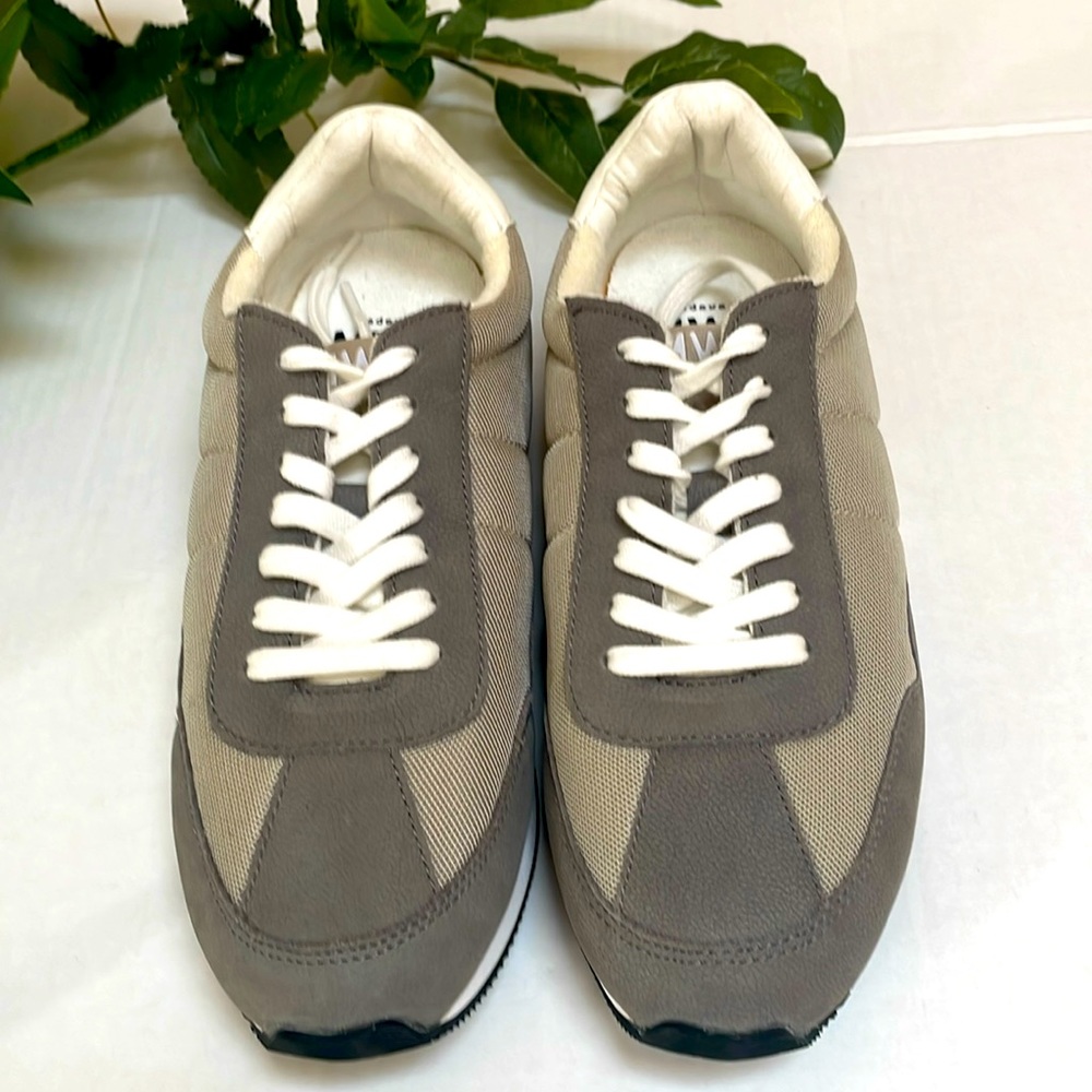 Madewell MWL League Sneakers - never worn- washed nubuck - great sneaker!